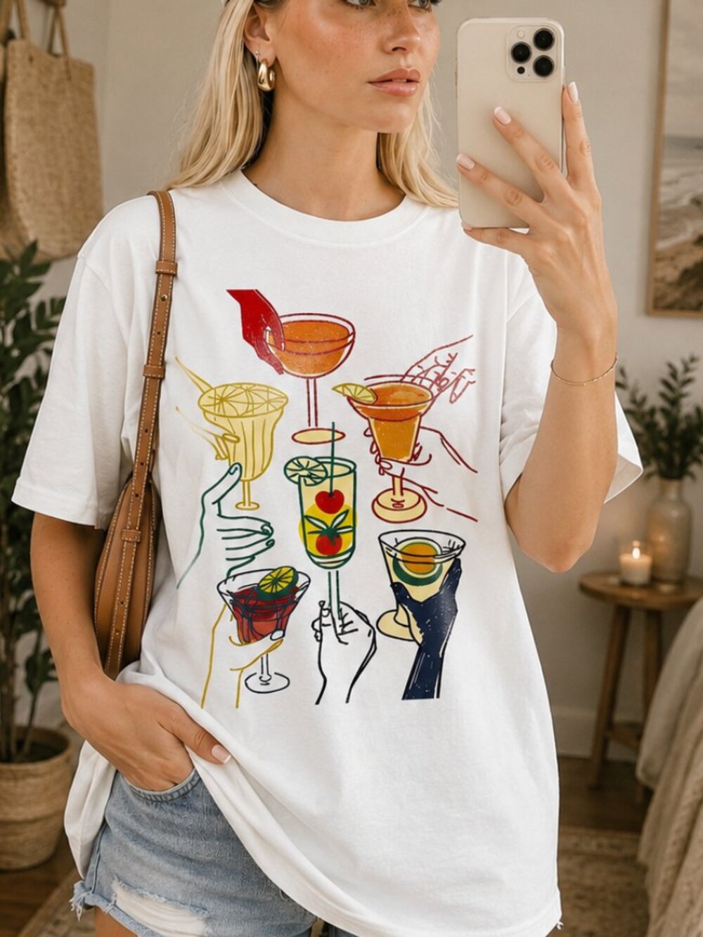 🍸 Beach Cocktail Shirt | Summer Party Tee | Girls Trip Vacation T-Shirt